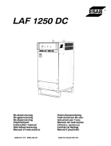 ESAB LAF 1250 Kasutusjuhend