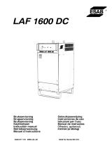 ESAB LAF 1600 Kasutusjuhend