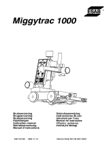ESAB MIGGYTRAC 1000 Kasutusjuhend