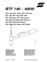 ESAB BTF 200 OKC25 Kasutusjuhend