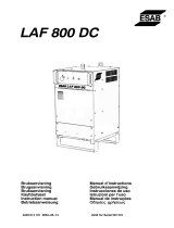 ESAB LAF 800 Kasutusjuhend