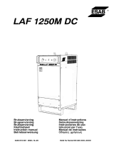 ESAB LAF 1250M Kasutusjuhend