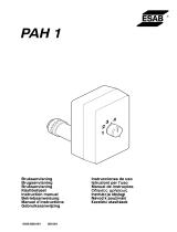 ESAB PAH 1 Programming box Kasutusjuhend