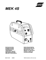 ESAB MEK 4S Kasutusjuhend