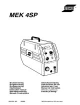 ESAB MEK 4SP Kasutusjuhend