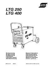 ESAB LTG 250 Kasutusjuhend
