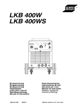 ESAB LKB 400W Kasutusjuhend