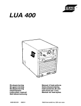 ESAB LUA 400 Kasutusjuhend