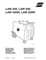 ESAB LAW 520 Kasutusjuhend