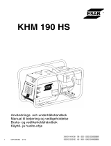 ESAB KHM 190 HS Kasutusjuhend