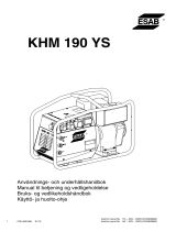 ESAB KHM 190 YS Kasutusjuhend