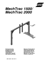 ESAB MechTrac 1500 / MechTrac 2000 Kasutusjuhend