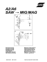 ESAB A2 / A6 SAW → MIG/MAG Kasutusjuhend