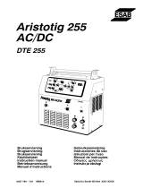 ESAB DTE 255 Kasutusjuhend