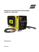 ESAB PowerCut 1600 - Installation instructions mechanized conversion kit paigaldusjuhend