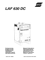 ESAB LAF 630 Kasutusjuhend