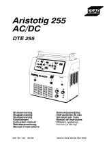 ESAB DTE 255 Kasutusjuhend