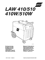 ESAB LAW 410 Kasutusjuhend