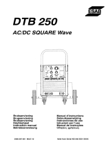 ESAB DTB 250 Kasutusjuhend