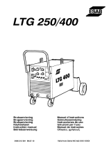 ESAB LTG 250 Kasutusjuhend