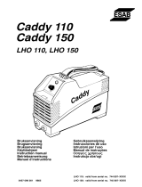 ESAB LHO 110, LHO 150 Kasutusjuhend