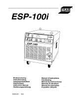 ESAB ESP 100i Kasutusjuhend