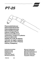 ESAB PT 25 Kasutusjuhend