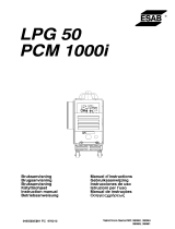 ESAB PCM 1000i Kasutusjuhend