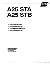 ESAB STA / STB A25 STA / STB Kasutusjuhend