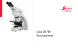 Leica Microsystems dm750 Kasutusjuhend