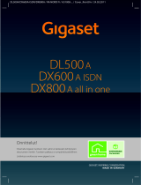 Gigaset DX800A all in one Kasutusjuhend