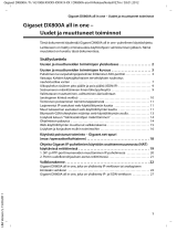 Gigaset DX800A all in one Kasutusjuhend
