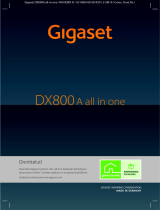 Gigaset DX800A all in one Kasutusjuhend