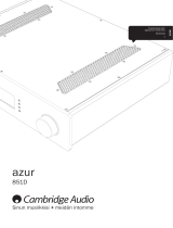 Cambridge Audio Azur 851D Kasutusjuhend