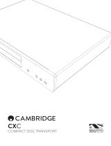 Cambridge Audio CXC Kasutusjuhend