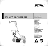 STIHL FW 20 - TS 700, 800 Omaniku manuaal