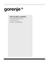 Gorenje GCS873B Omaniku manuaal