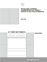 Gorenje K5241WH Kasutusjuhend