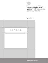 Gorenje EVP341-544M Kasutusjuhend