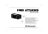 Dometic HB2500 Kasutusjuhend