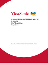 ViewSonic PS501X-S Kasutusjuhend