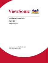 ViewSonic VG2448 Kasutusjuhend