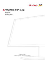 ViewSonic VX2758-2KP-MHD-S Kasutusjuhend