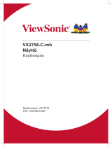 ViewSonic VX2758-C-MH-S Kasutusjuhend