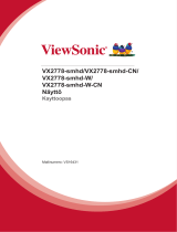 ViewSonic VX2778-SMHD-S Kasutusjuhend