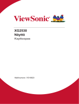 ViewSonic XG2530 Kasutusjuhend