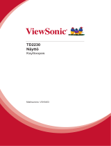 ViewSonic TD2230 Kasutusjuhend