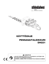 Shindaiwa DH221 Kasutusjuhend