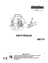 Shindaiwa EB770 Kasutusjuhend