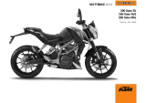 KTM 390 Duke 2013 Omaniku manuaal